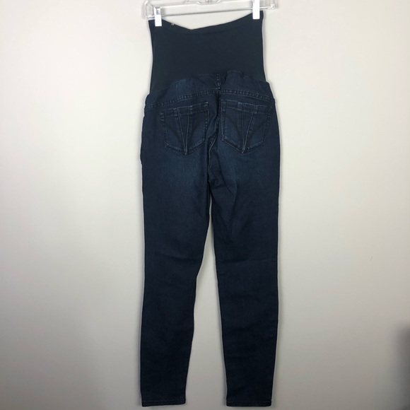 Indigo Blue Skinny Maternity Jeans - Picture 5 of 6